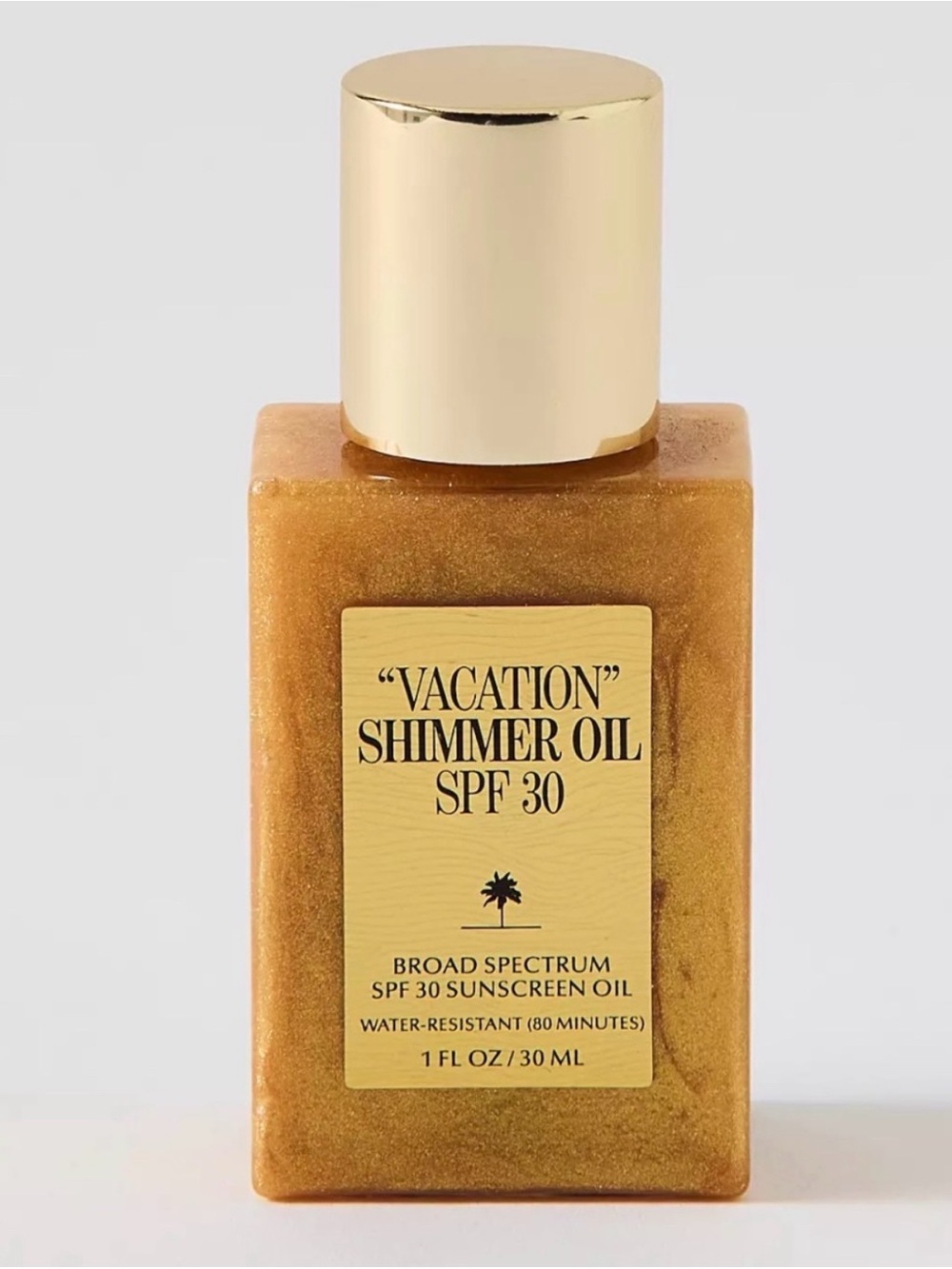 NEW VACATION OIL, Shimmer Oil with SPF 30 Golden Bronze Glow, bronzing unopened